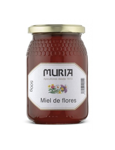 Miel mil flores MURIA 500 gr