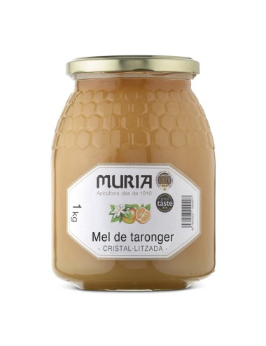 Miel azahar cristalizada MURIA 1 kg
