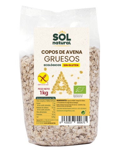 Copos avena gruesos sin...