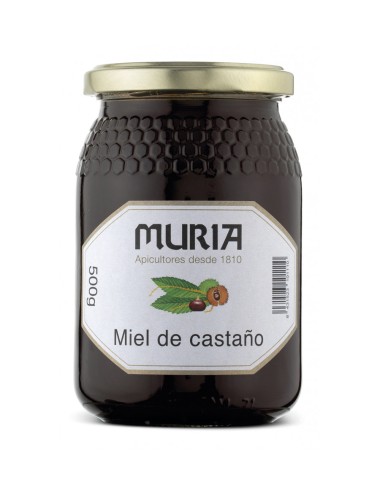 Miel castaño MURIA 500 gr