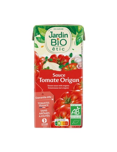 Salsa tomate JARDIN BIO 340 gr