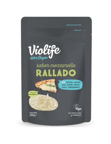 Queso mozzarella rallado...