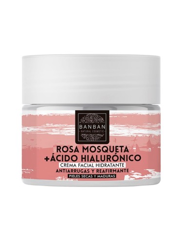 Crema facial rosa mosqueta...