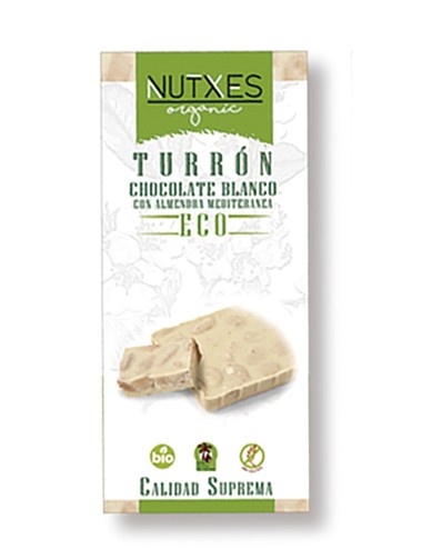 Turron chocolate blanco...