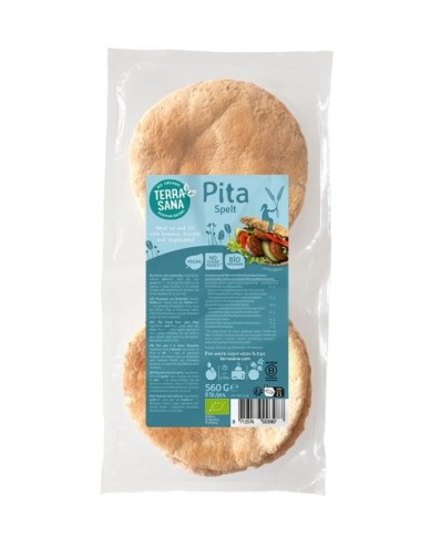 Pan pita espelta integral...