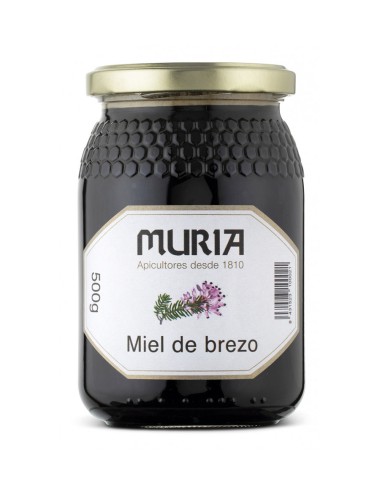 Miel brezo MURIA 500 gr (Cat)