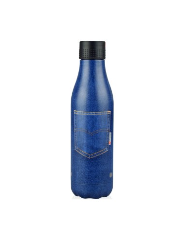 Botella inox blue jean LES...