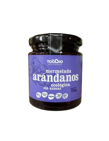 Mermelada arandanos TOO BIO...