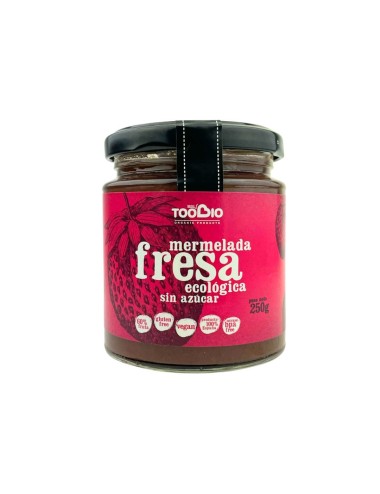 Mermelada fresas TOO BIO...