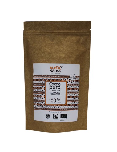 Cacao puro desgrasado...