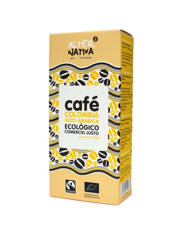 Cafe colombia molido...