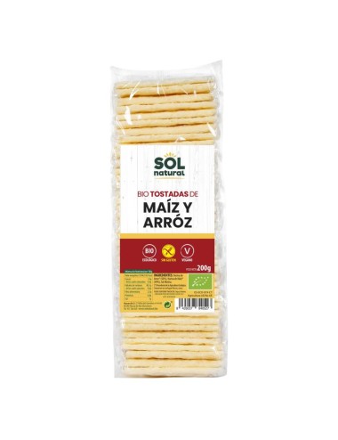Tostadas maiz arroz SOL...