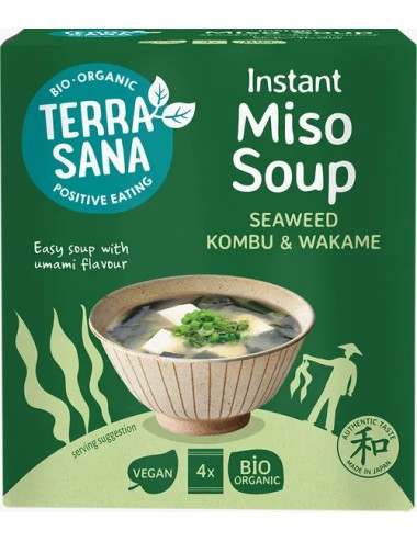 Sopa miso instantanea...