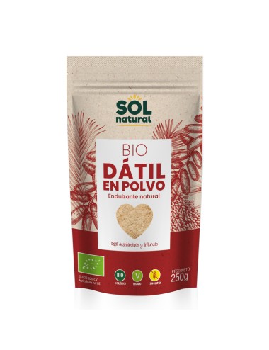 Datil polvo SOL NATURAL 250...