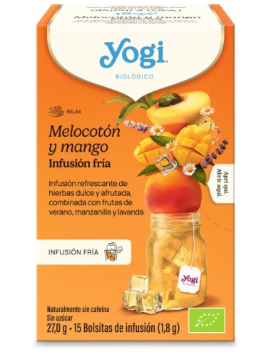 Yogi tea frio melocoton...