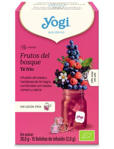 Yogi tea frio frutos bosque...