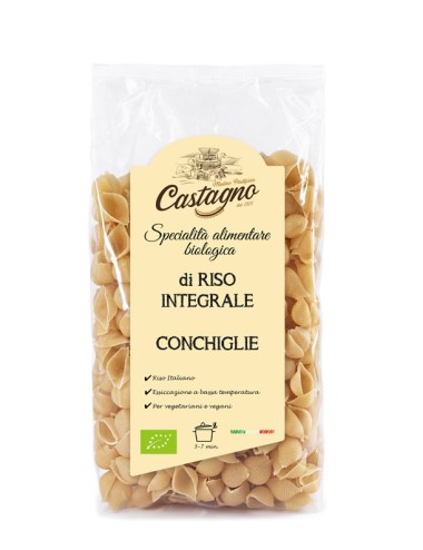 Conchas arroz integral...