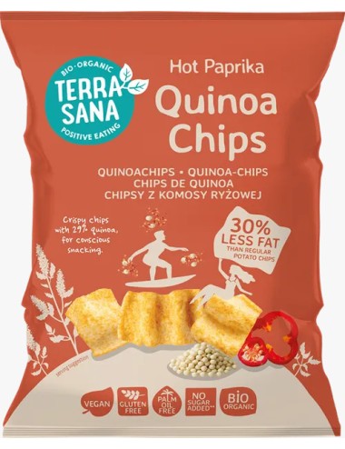 Chips quinoa con paprika...