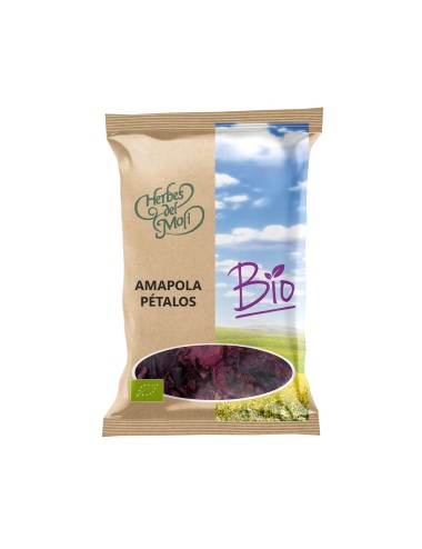 Bolsa amapola petalos...