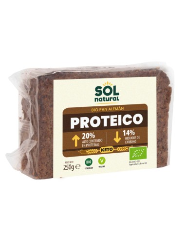 Pan aleman proteico keto...