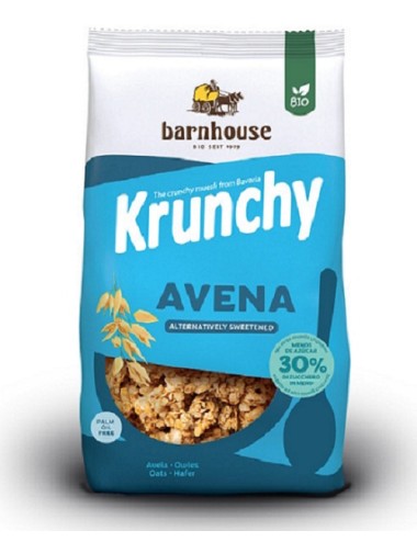 Krunchy avena 30% menos...
