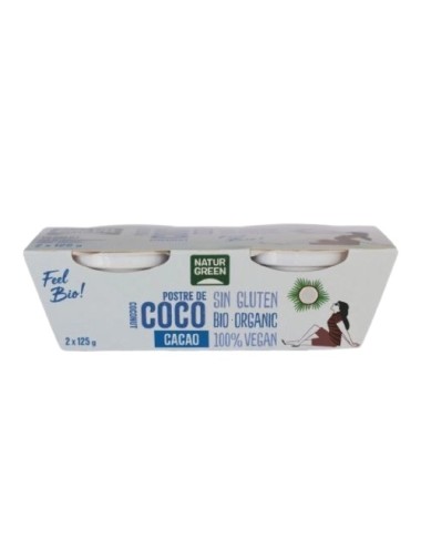 Postre coco cacao...
