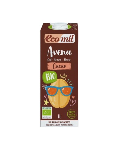 Bebida avena cacao sin...