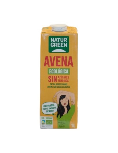 Bebida avena sin azúcar...