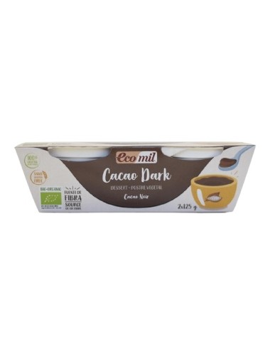 Postre cacao negro...