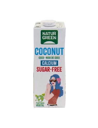 Bebida coco calcio sin...