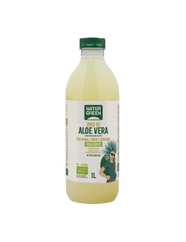 Jugo aloe vera agave limon...
