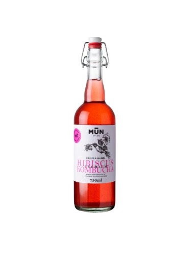 Kombucha hibisco MUN 750 ml...