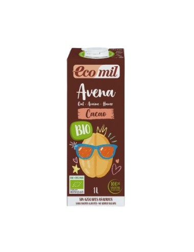 Bebida avena cacao sin...