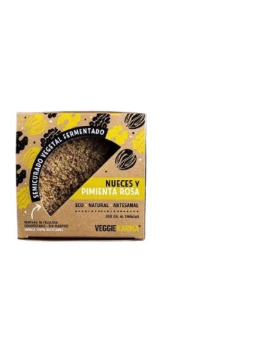 Semicurado vegano nueces...