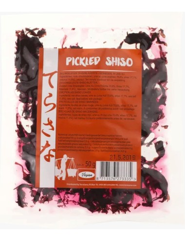 Hojas shiso encurtido...
