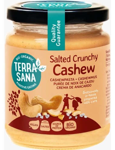 Crema crunchy anacardo sal...
