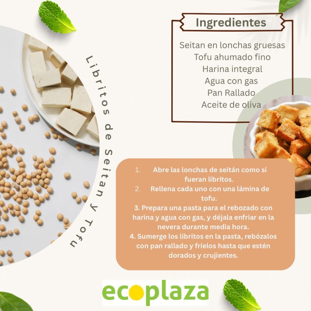 Libritos de Seitán y Tofu